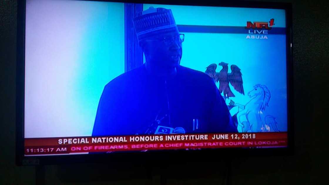 LIVE UPDATES: Excitement in Aso Rock as top Nigerians gather for late MKO Abiola’s honour LIVE UPDATES: Excitement in Aso Rock as top Nigerians gather for late MKO Abiola’s honour