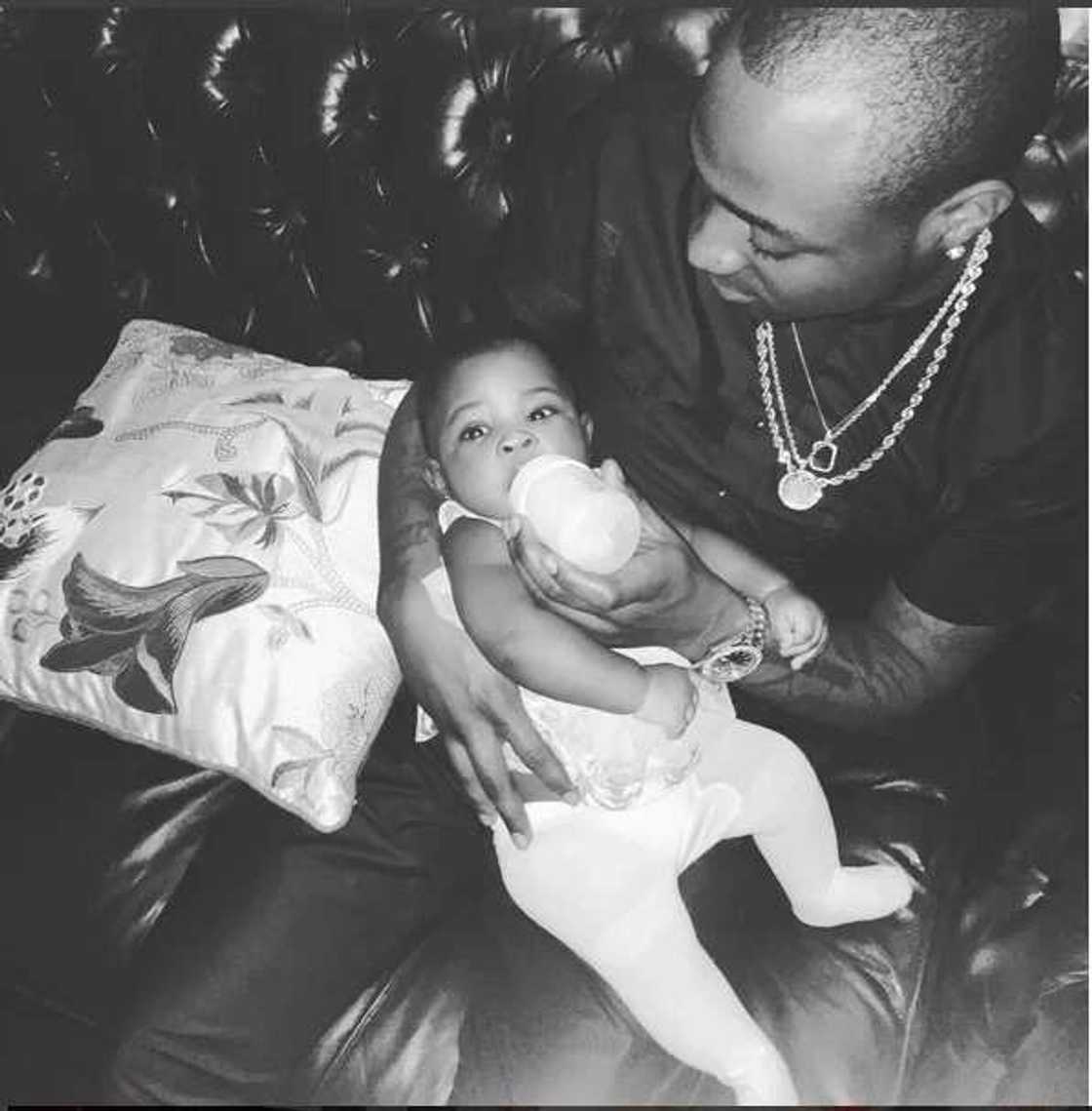 10 Memorable photos of Imade with Davido as she turns one