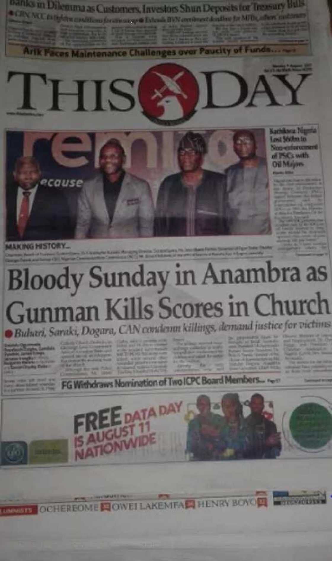Nigeria mourns as 47 worshippers are killed in Anambra Catholic church Nigeria mourns as 47 worshippers are killed in Anambra Catholic church