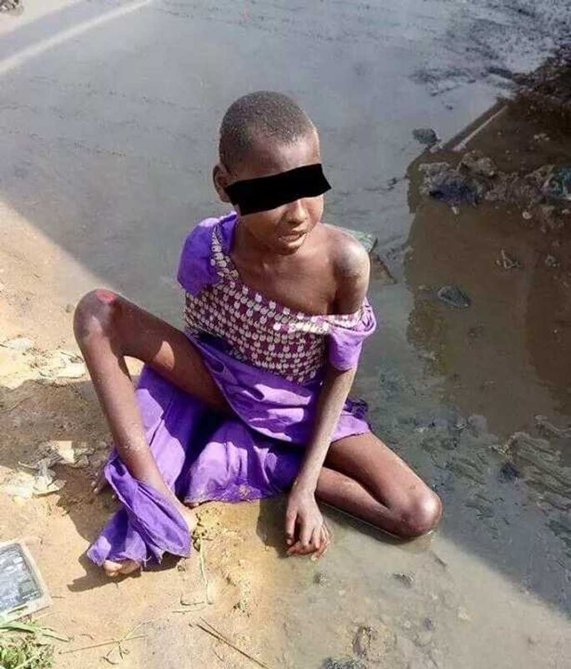 Danish aid worker rescued another starving Nigerian 'witch' girl (Photos) Danish aid worker rescued another starving Nigerian 'witch' girl (Photos)