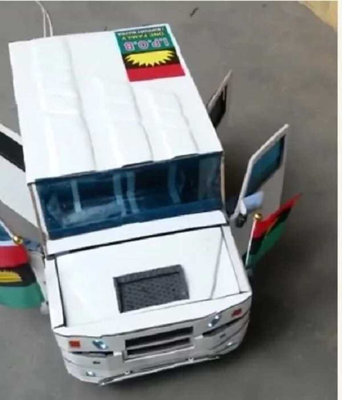 Young Igbo boy manufactures 'Biafra wonder car' (photos) Young Igbo boy manufactures 'Biafra wonder car' (photos)