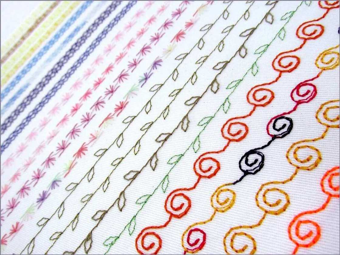 Types of stitches and their uses Types of stitches and their uses