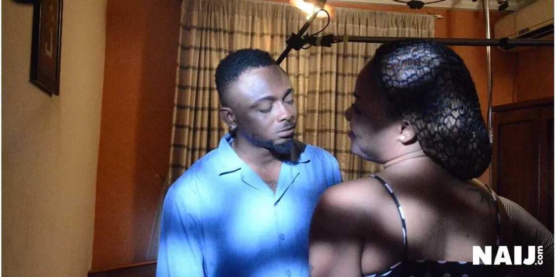 Legit.ng's Exclusive Peek At BTS Of Iyabo Ojo's Astray (Isina) Legit.ng's Exclusive Peek At BTS Of Iyabo Ojo's Astray (Isina)