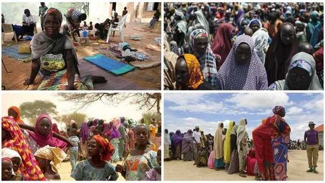 An tsirar da mata da yara guda 8 daga hannun boko haram