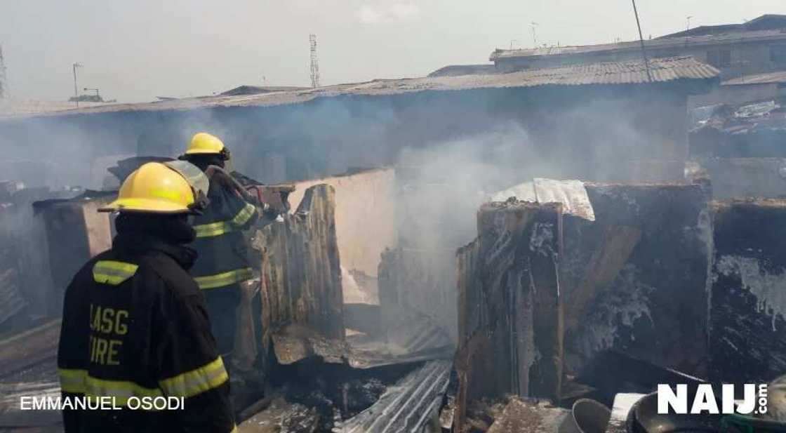 Photonews: Five major highpoints of the Mile 12 riot Photonews: Five major highpoints of the Mile 12 riot