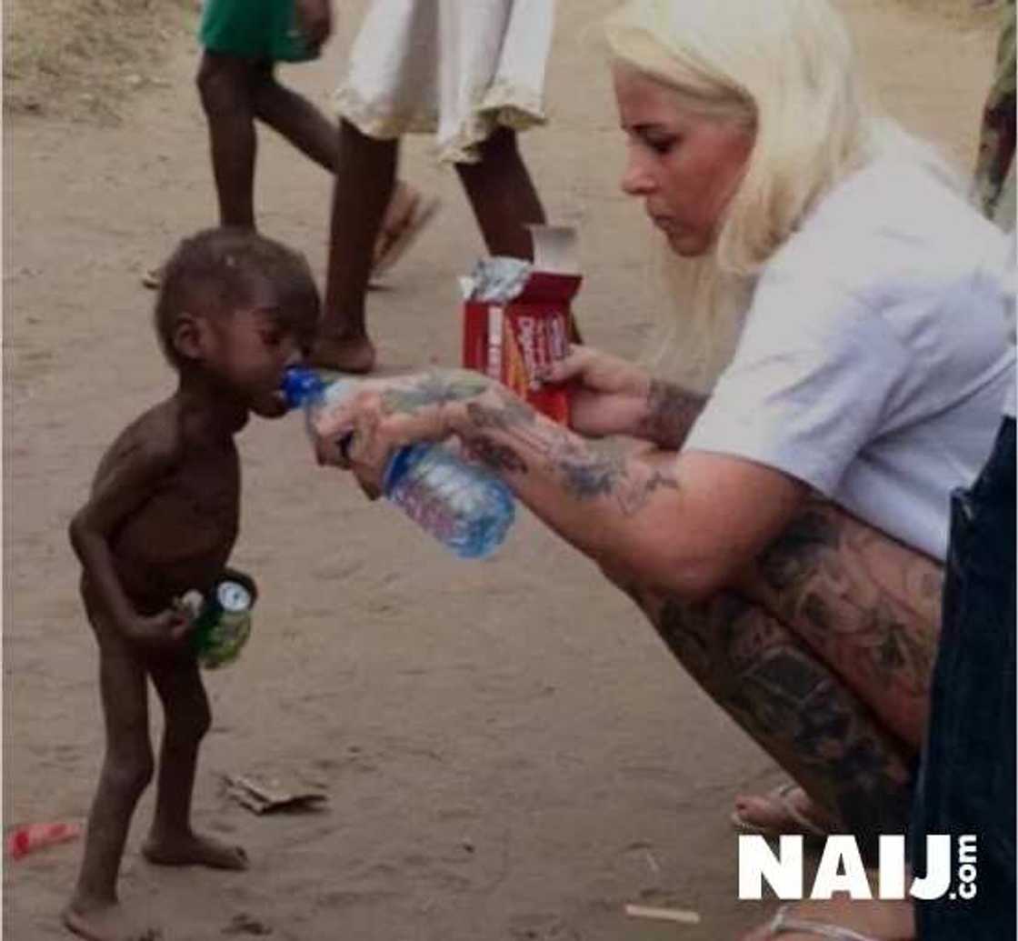 Danish woman saves "witchcraft" child abandoned by parents