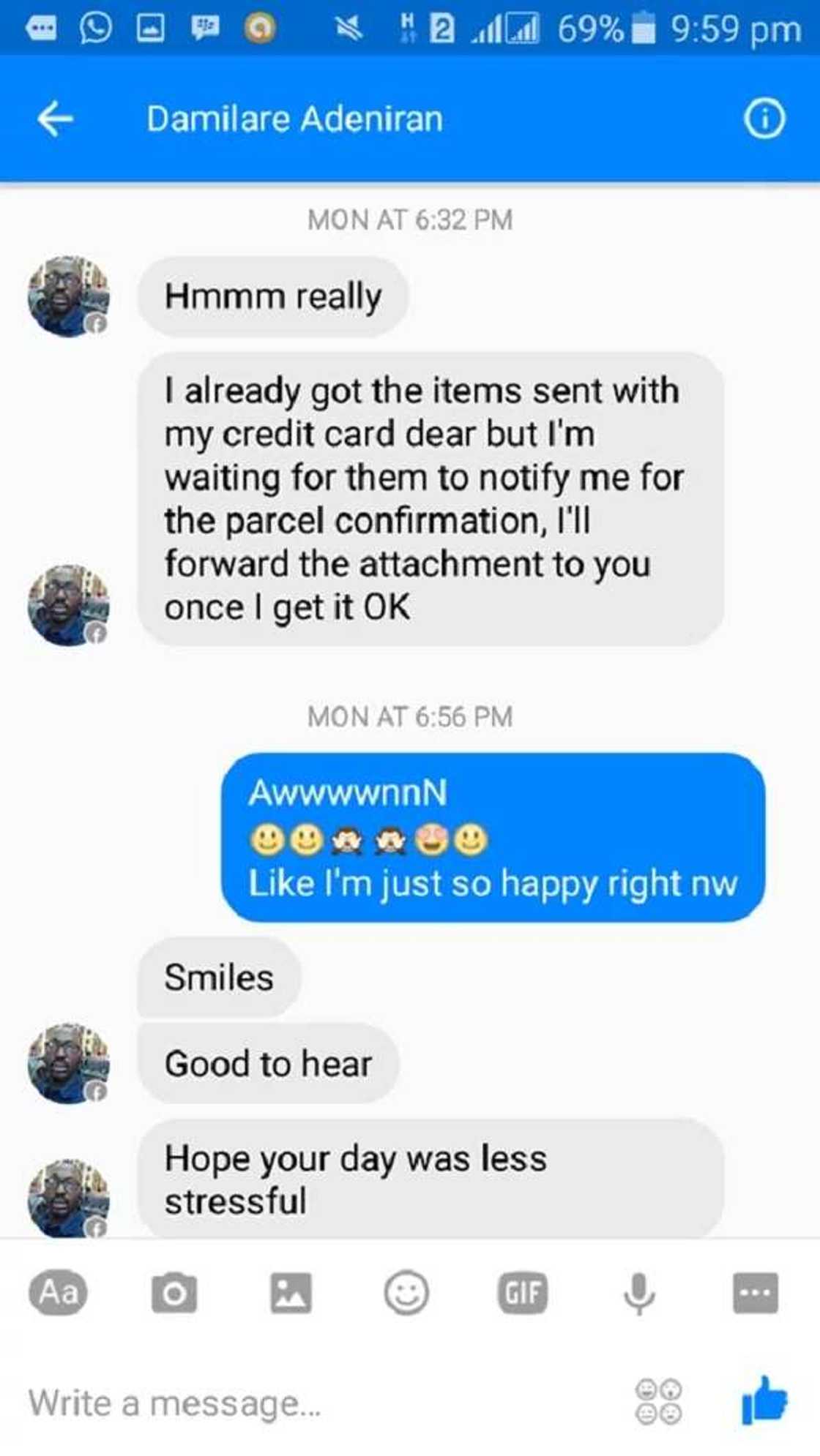 Young man scams lady on Facebook then this happens Young man scams lady on Facebook then this happens