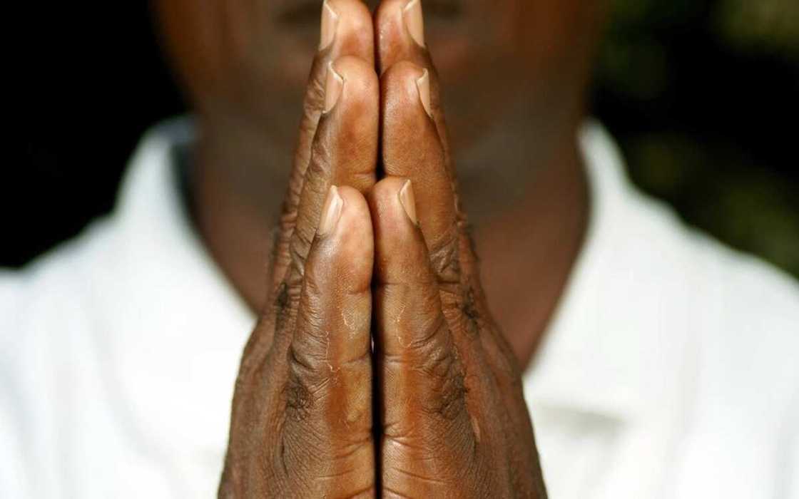 Praying hand