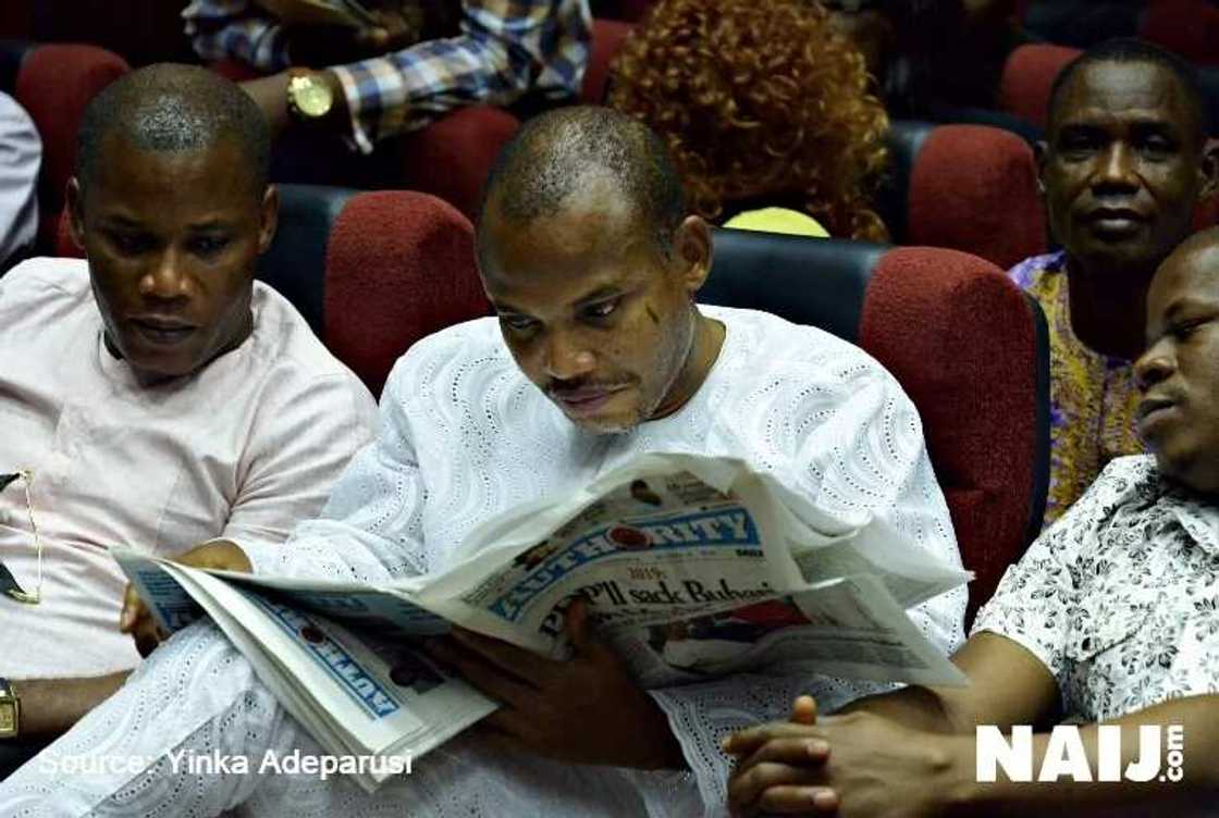 Nnamdi Kanu wins in court Nnamdi Kanu wins in court