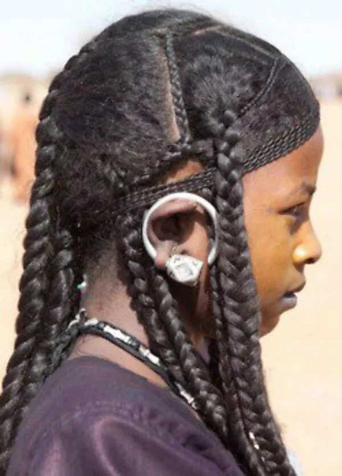 Traditional Fulani hairstyles