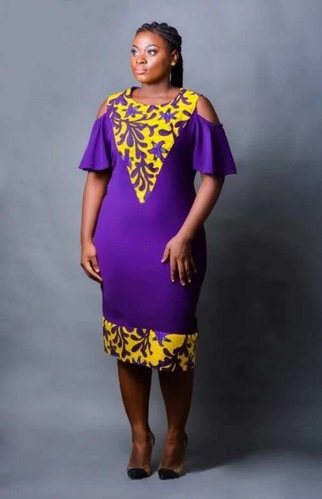 Latest fashion styles in Nigeria 2017, Ankara Cold Shoulder. Latest fashion styles in Nigeria 2017, Ankara Cold Shoulder.