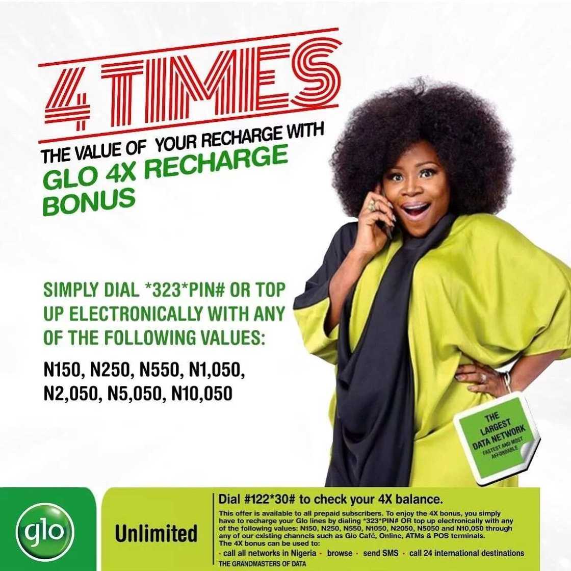 Glo recharge bonus