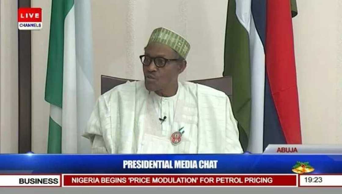 Buhari Hosts First Media Chat Buhari Hosts First Media Chat