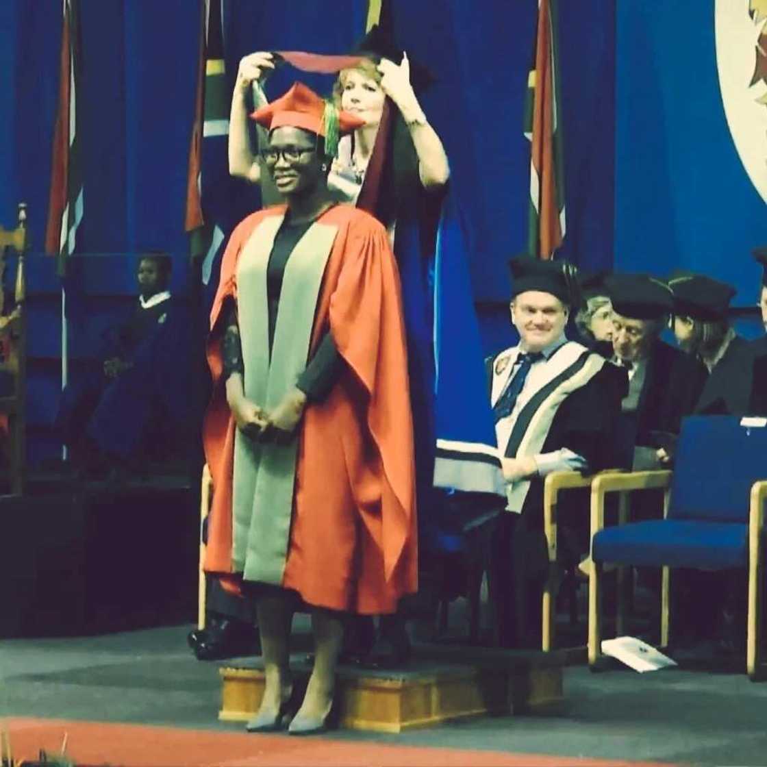 Nigerian lady bags PhD in Nuclear Physics Nigerian lady bags PhD in Nuclear Physics