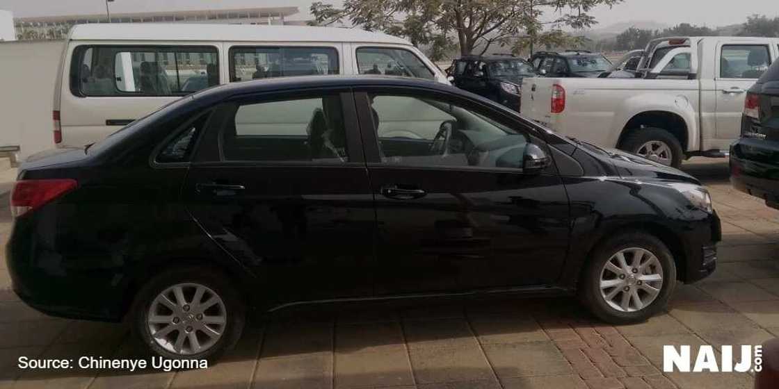 See photos of the Nigerian made cars spotted in the Senate