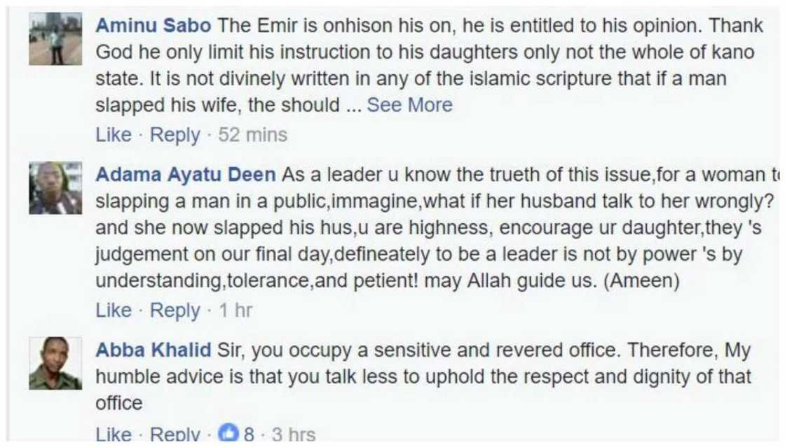 Emir Sanusi reveals why he allegedly supported his daughter for slapping a man Emir Sanusi reveals why he allegedly supported his daughter for slapping a man