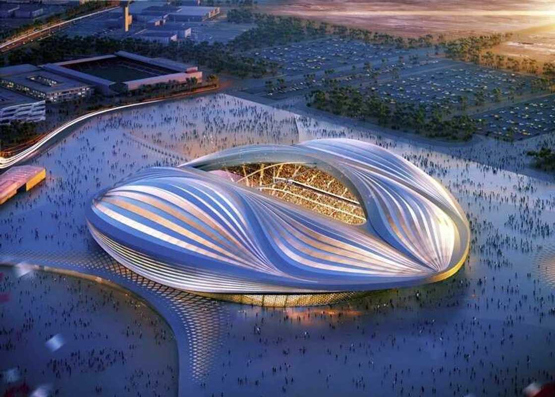 Kayatattun hotunan filayen wasan da za'a buga gasar cin kofin duniya ta Qatar a 2022 Kayatattun hotunan filayen wasan da za'a buga gasar cin kofin duniya ta Qatar a 2022