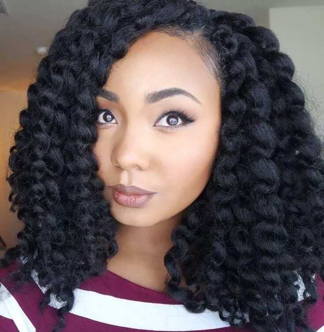 Kinky braids hairstyles in Nigeria Kinky braids hairstyles in Nigeria