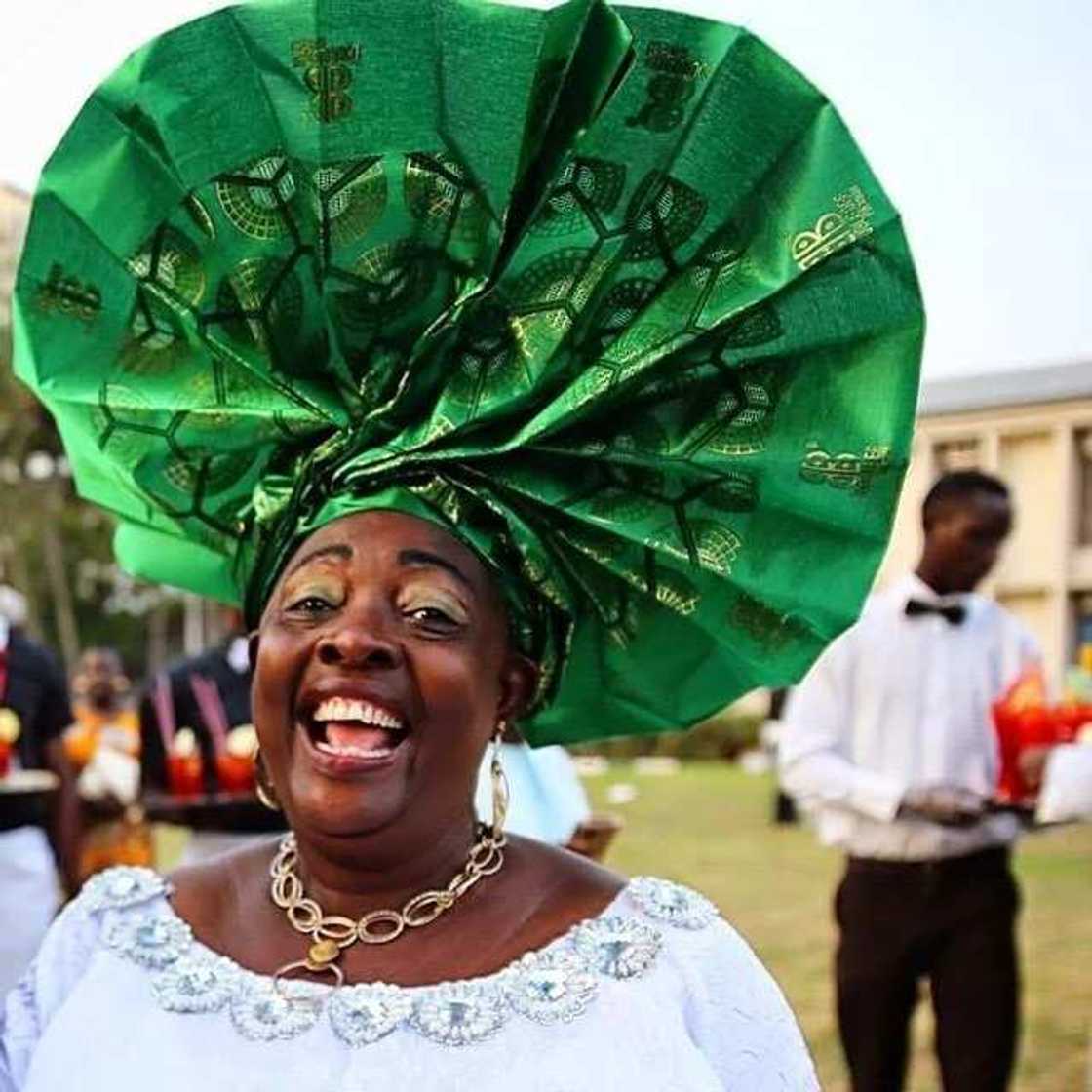 Times Madam Kofo made a statement with her gele