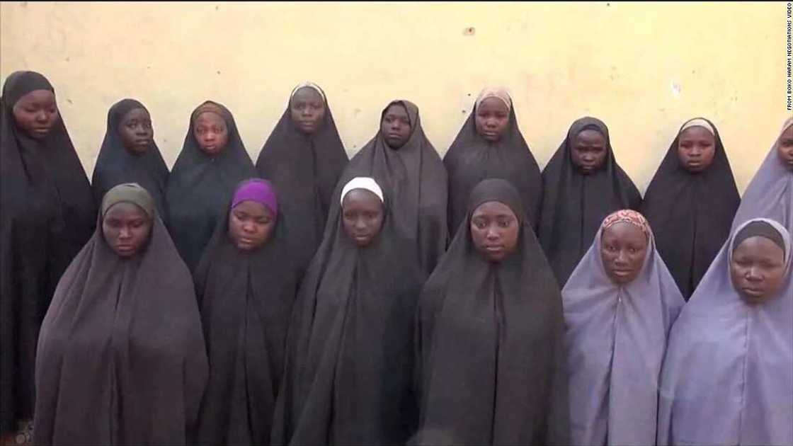 Chibok girls appear in a new video Chibok girls appear in a new video