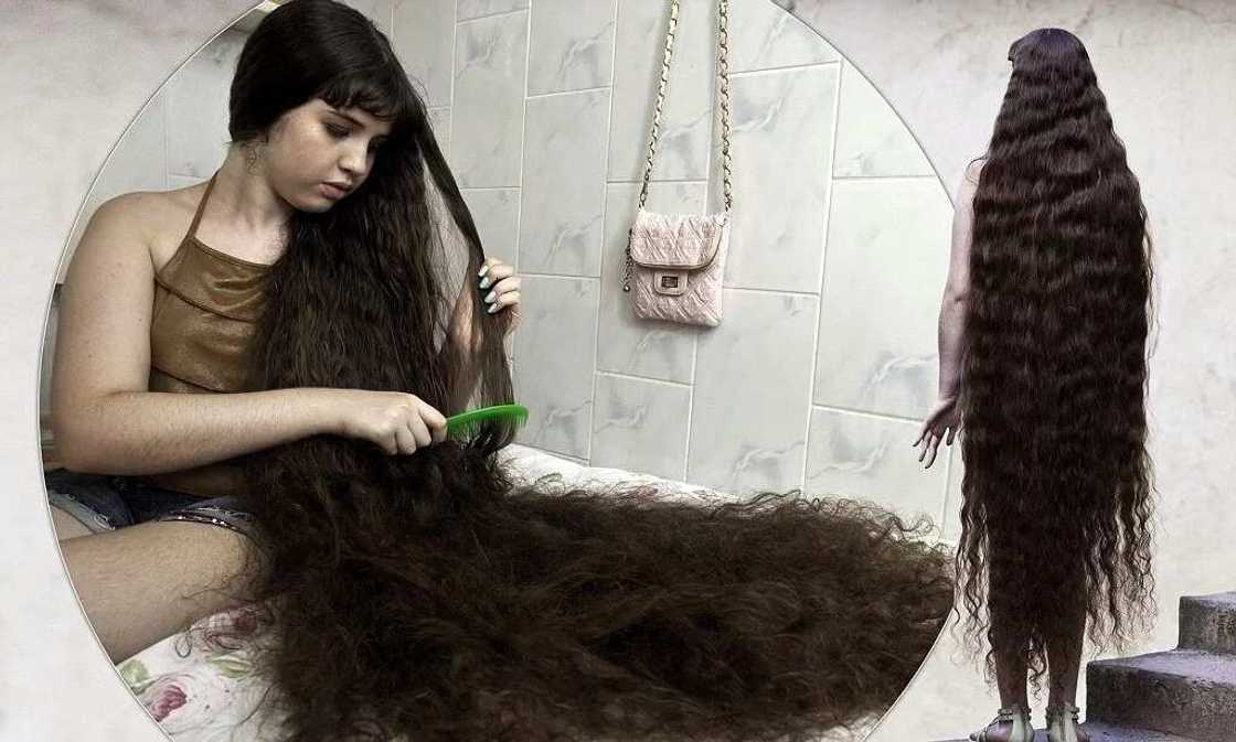 Longest hair in the world CUTE