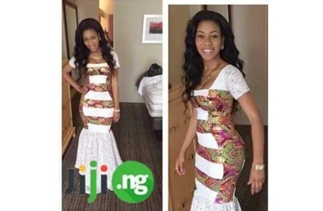 Ankara and lace - Mix of styles for a gorgeous outfit Ankara and lace - Mix of styles for a gorgeous outfit