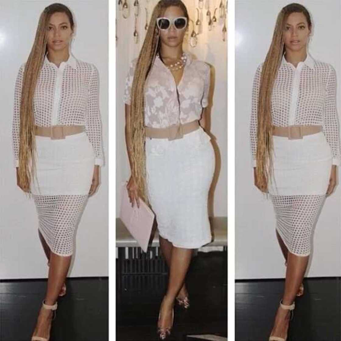 Long Nigerian braids for round face Long Nigerian braids for round face