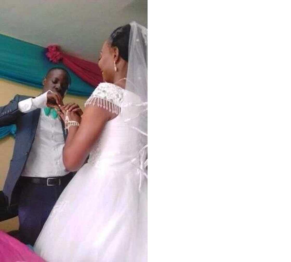 Two young NYSC members get married Two young NYSC members get married