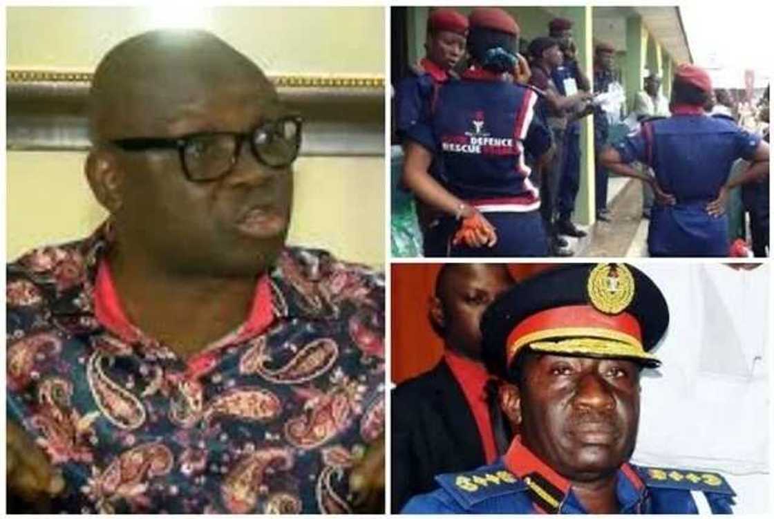 Governor Fayose orders Ekiti NSCDC headquarters in Ekiti Governor Fayose orders Ekiti NSCDC headquarters in Ekiti