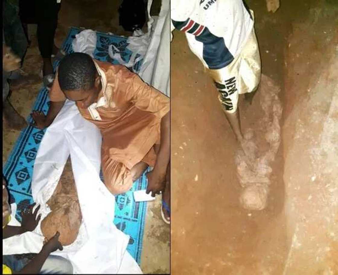 Gawar da aka binne shekaru 4 yanzu na nan tamkar ta rasu Gawar da aka binne shekaru 4 yanzu na nan tamkar ta rasu