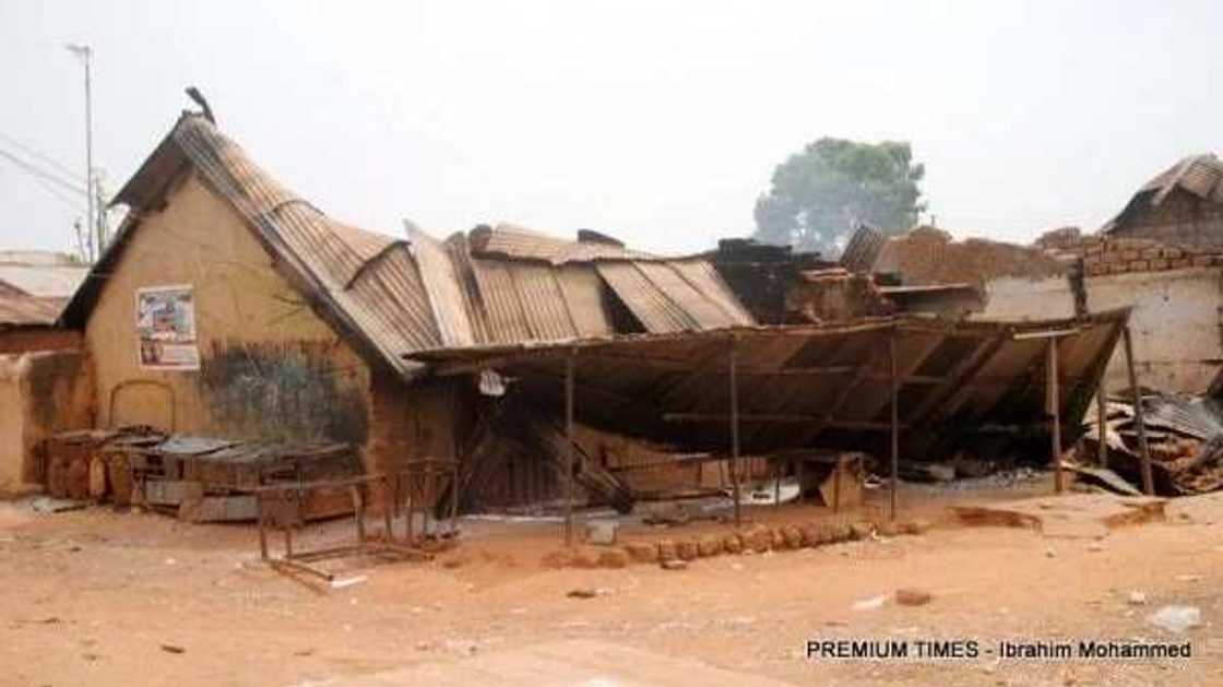 Rikicin jihar Kaduna: An banka ma gidajen wani kauye wuta Rikicin jihar Kaduna: An banka ma gidajen wani kauye wuta