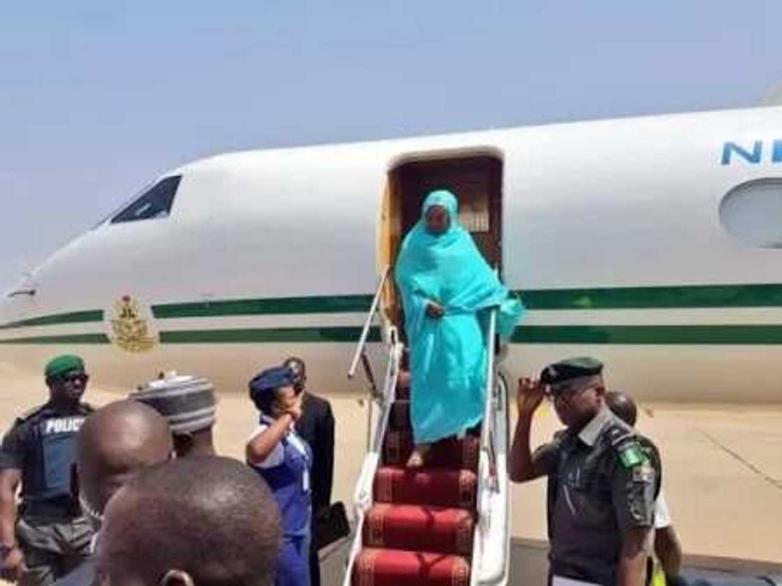Amurka tayi magana game da Aisha Buhari Amurka tayi magana game da Aisha Buhari