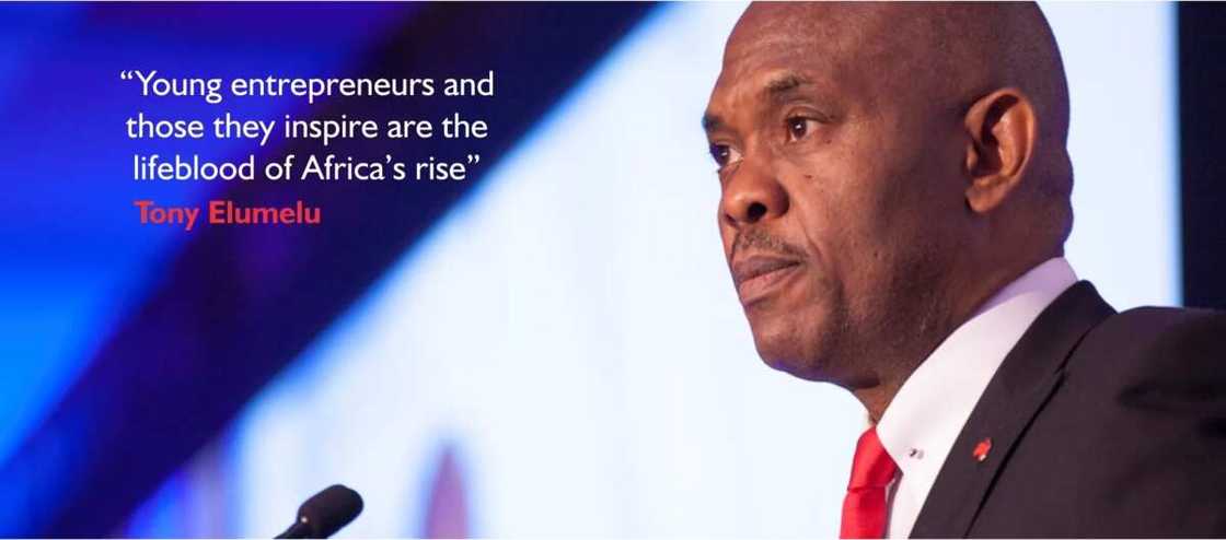 Tony Elumelu, Chairman United Bank of Africa.