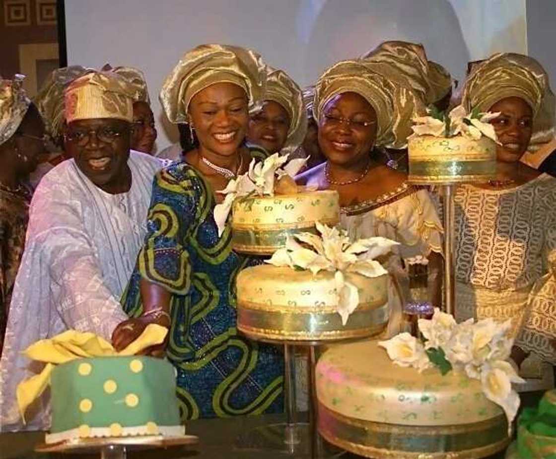 Yoruba wedding cake