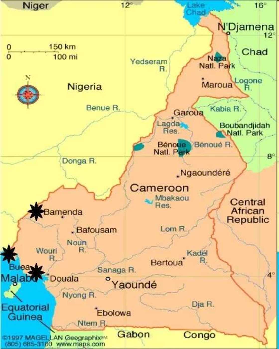 Anglophone countries in Africa