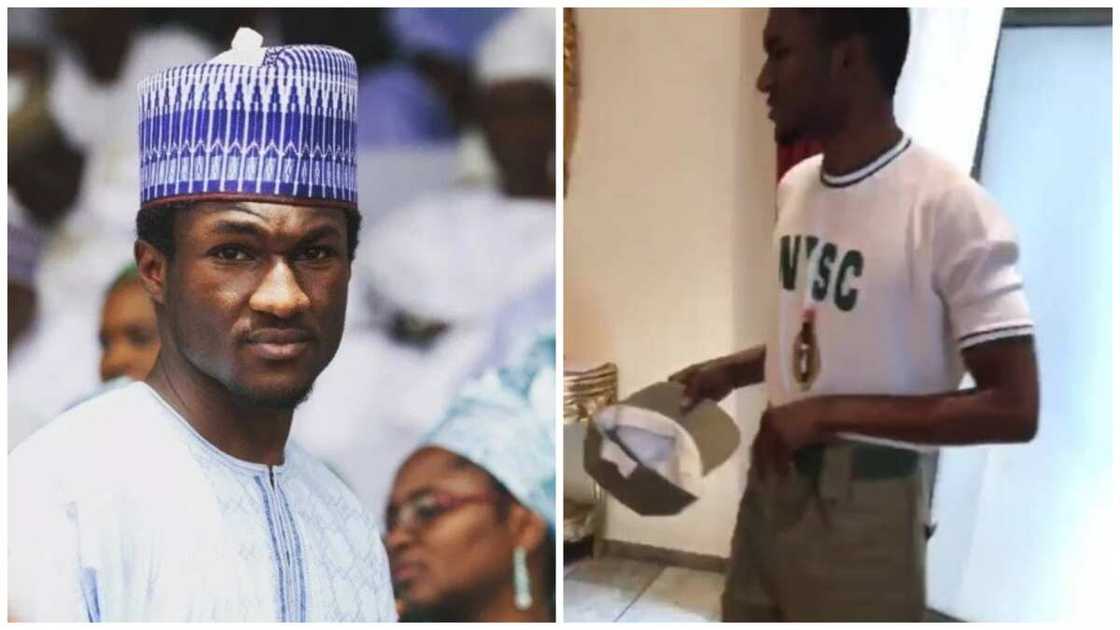 Dole-uwar-naki: Yusuf Buhari ma ya fara shirin bautar kasa (Hotuna) Dole-uwar-naki: Yusuf Buhari ma ya fara shirin bautar kasa (Hotuna)