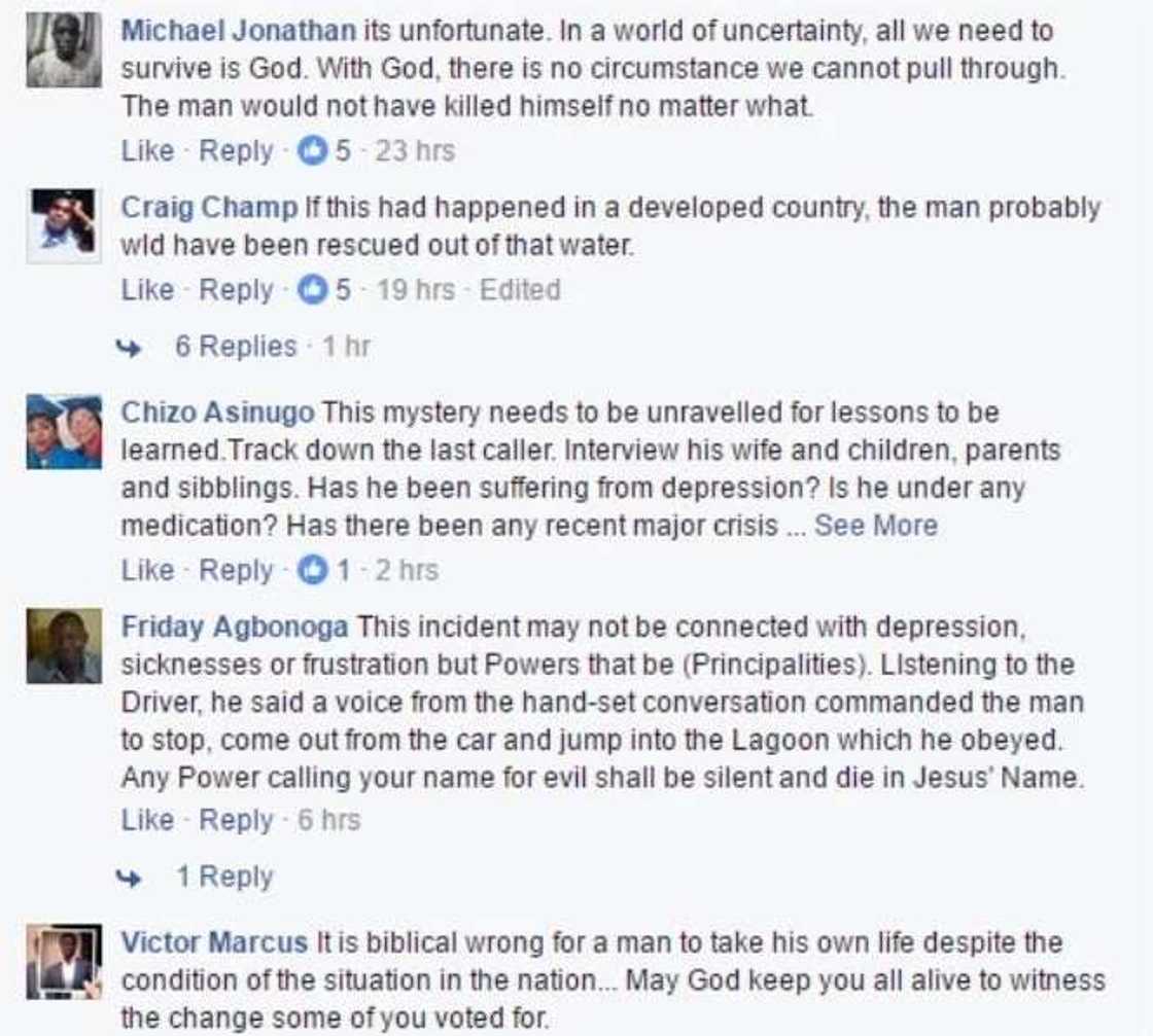 Medical doctor jumps into Lagos lagoon, kills self Medical doctor jumps into Lagos lagoon, kills self