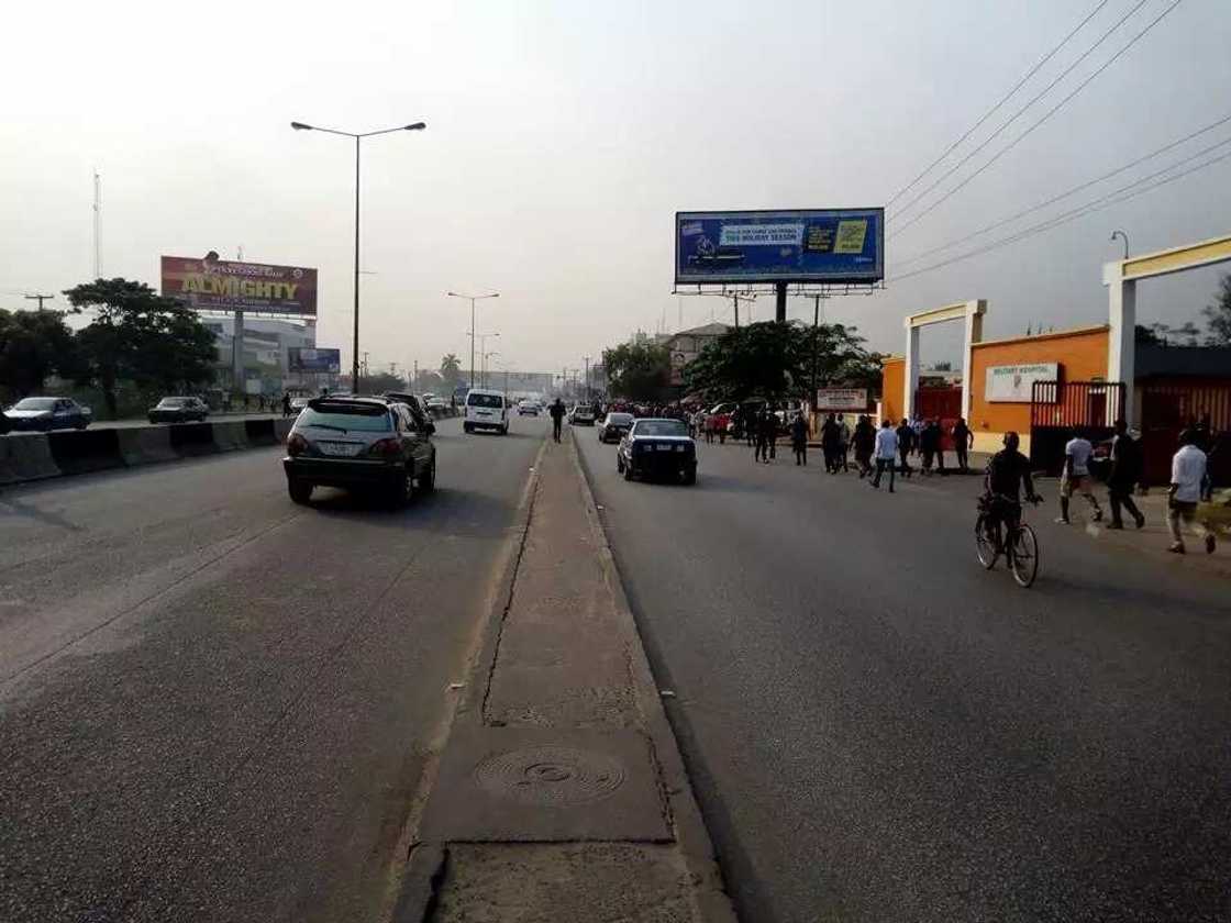 Biafra supporters hold solidarity march for Trump Biafra supporters hold solidarity march for Trump