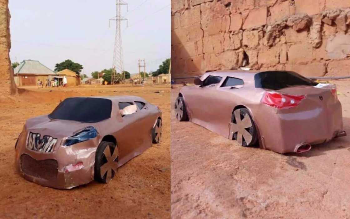 Talented Nigerian man constructs cars in Kebbi state Talented Nigerian man constructs cars in Kebbi state