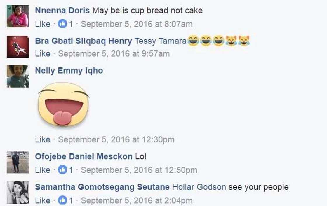 See gobe! Nigerian man buys cupcake only to see this inside (photo) See gobe! Nigerian man buys cupcake only to see this inside (photo)