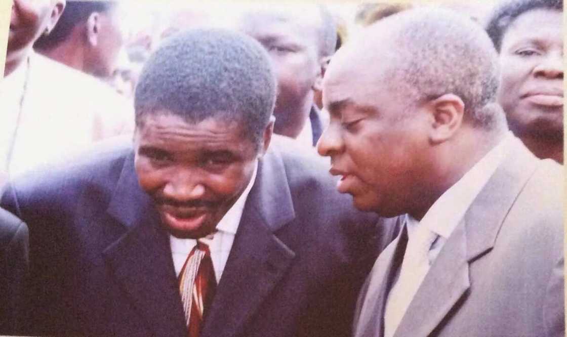 Bishop David Abioye and David Oyedepo