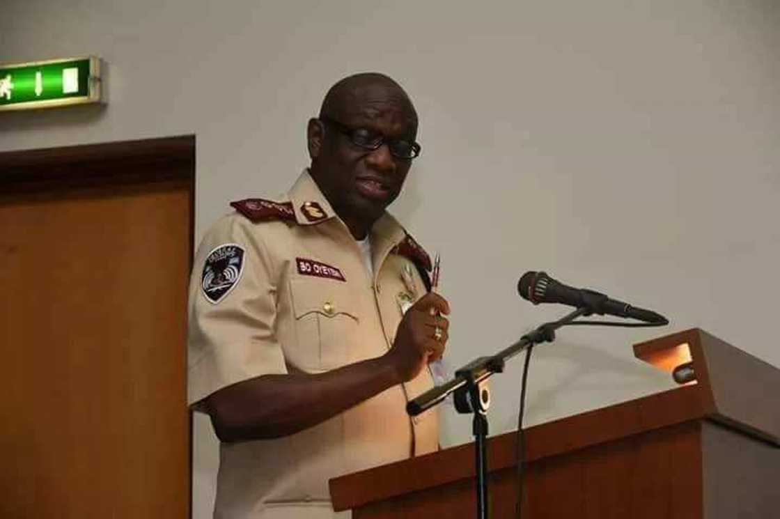 Abuja: Za mu rage kashi 50 cikin dari na haɗari a kan hanyoyi a 2018 – In ji FRSC