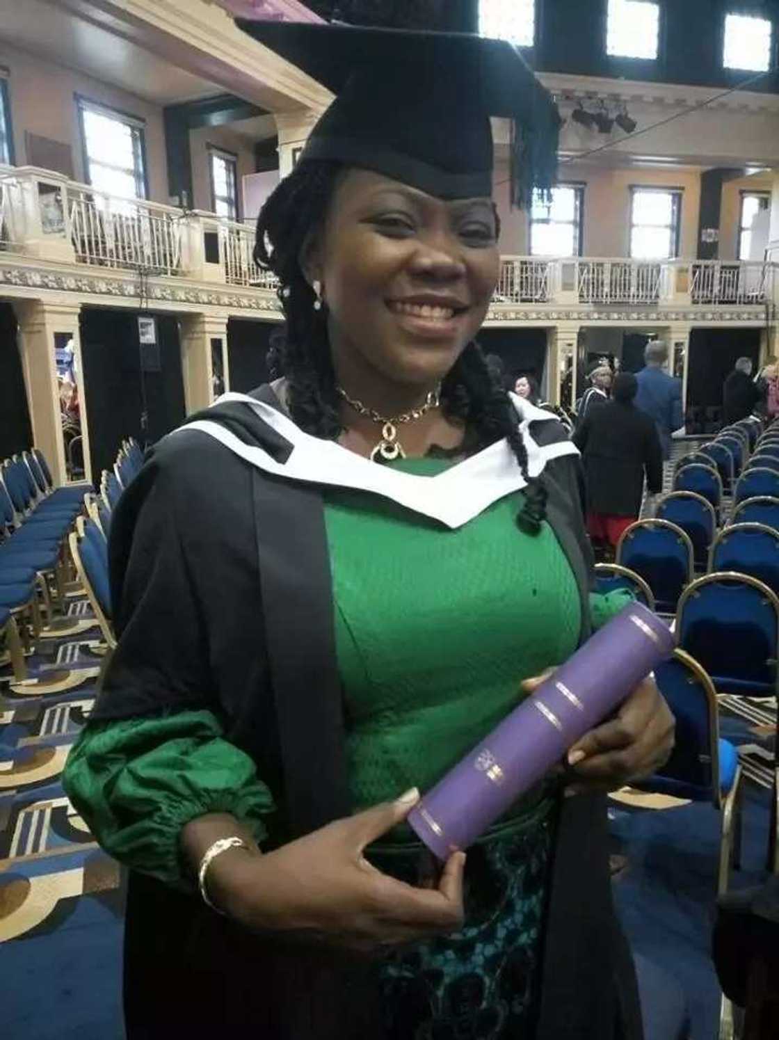 Alao Akala's daughter bags masters degree in oil and gas management in UK Alao Akala's daughter bags masters degree in oil and gas management in UK