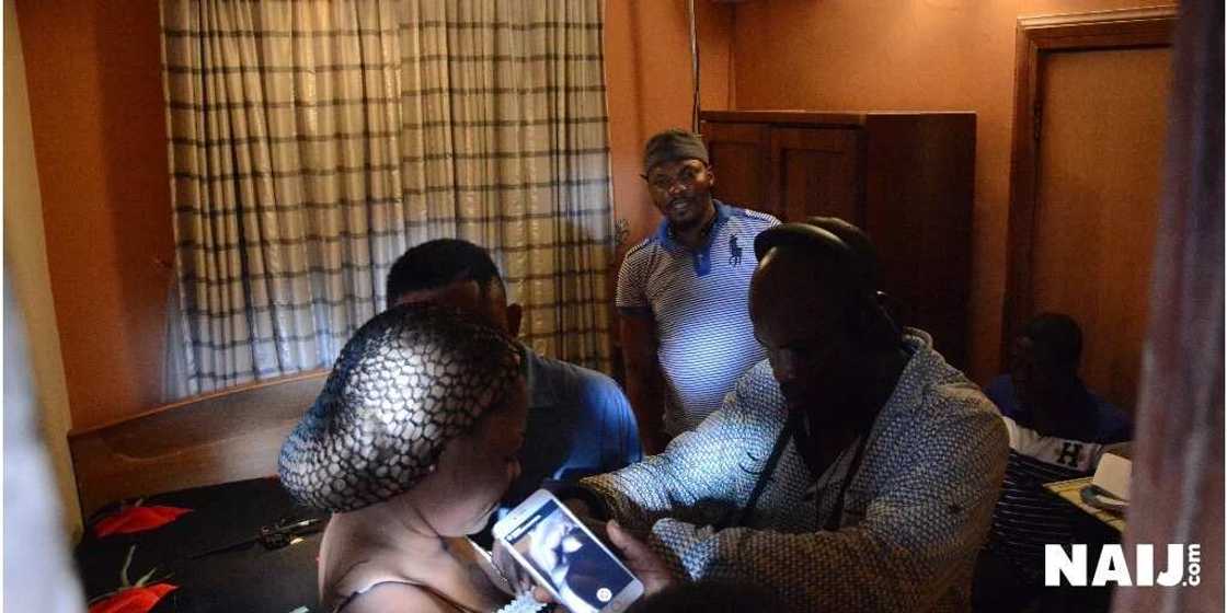 Legit.ng's Exclusive Peek At BTS Of Iyabo Ojo's Astray (Isina) Legit.ng's Exclusive Peek At BTS Of Iyabo Ojo's Astray (Isina)