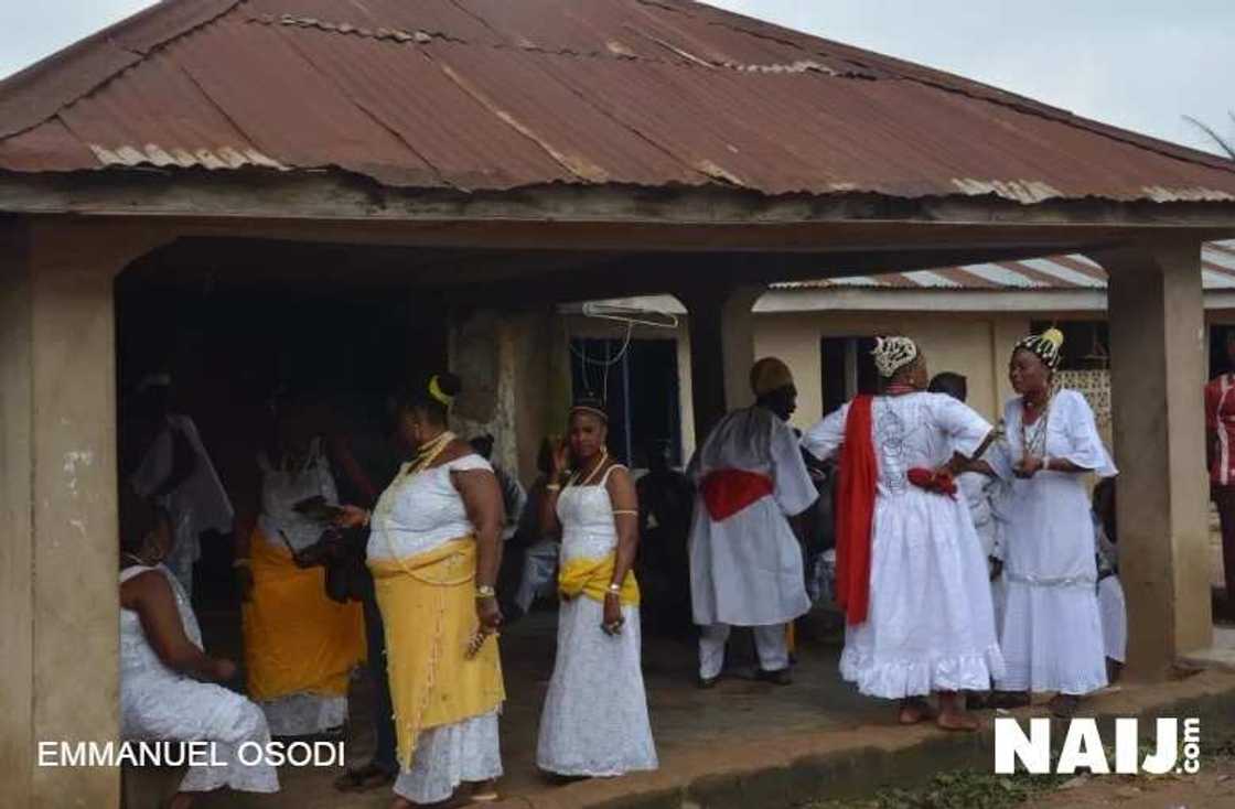 Arugba appears as Osun Osogbo Festival hots up Arugba appears as Osun Osogbo Festival hots up