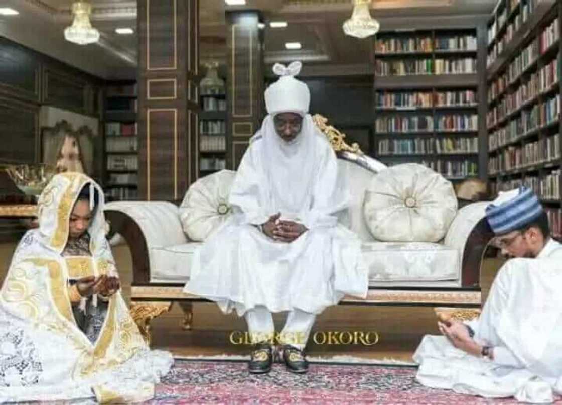 Kunnenka nawa? Karanta yadda aka kwashi Amarya Fatima Ganduje zuwa akin mijinta (Hotuna Kunnenka nawa? Karanta yadda aka kwashi Amarya Fatima Ganduje zuwa akin mijinta (Hotuna