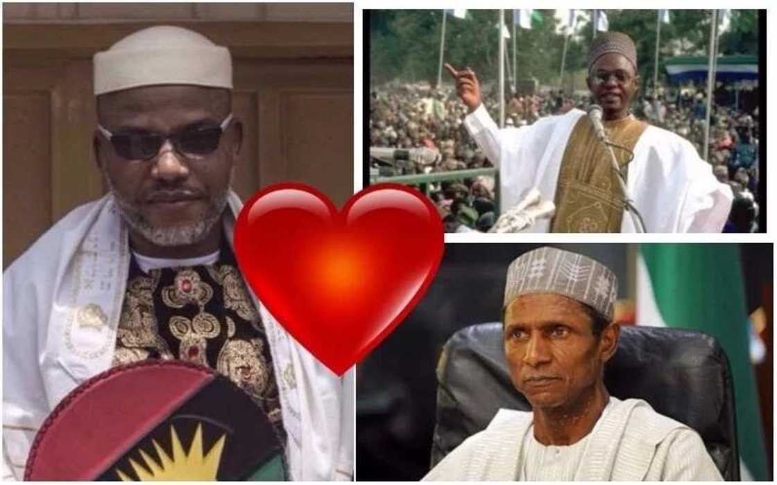 Dan tawaye Nnamdi Kanu ya yabi shuwagabannin arewa, ya soki Nnamdi Azzikiwe