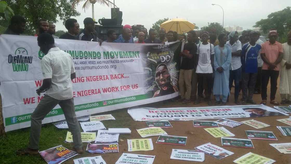 The protest will continue tomorrow August 8 with a sit-out at the Unity Fountain until the president either returns or resigns The protest will continue tomorrow August 8 with a sit-out at the Unity Fountain until the president either returns or resigns