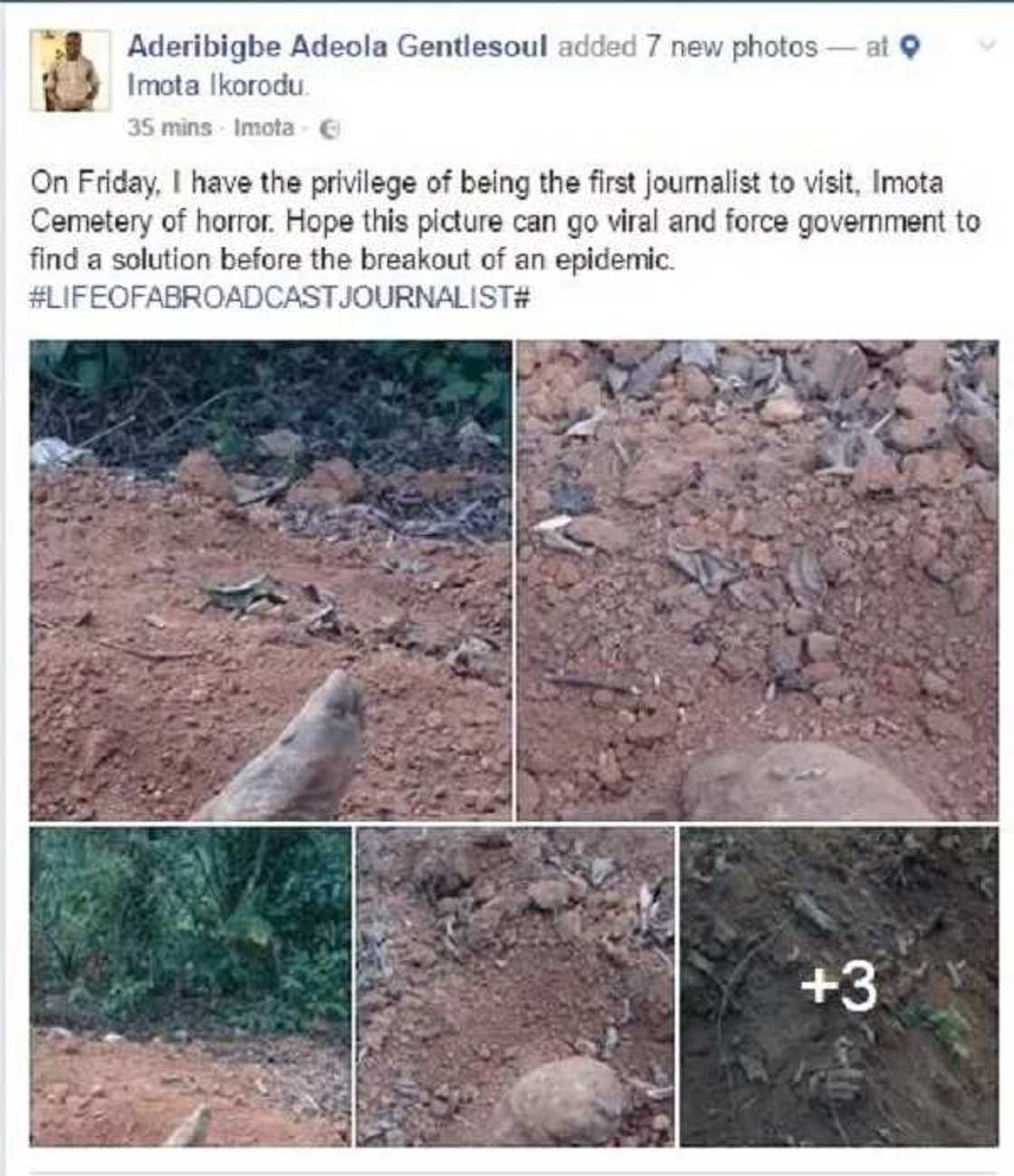 A glimpse into Imota Cemetery of horror (photos) A glimpse into Imota Cemetery of horror (photos)