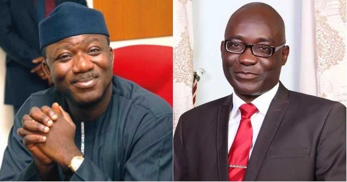 Gwamnatin tarayya ta zuba N2.5bn daga kudin Abacha a motocin daukar kaya 2 domin tallafawa Fayemi – Dan takarar gwamna a PDP Gwamnatin tarayya ta zuba N2.5bn daga kudin Abacha a motocin daukar kaya 2 domin tallafawa Fayemi – Dan takarar gwamna a PDP